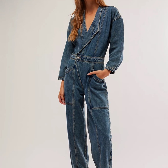 ÉTICA Liv Asymmetric Jumpsuit - Picture 1 of 6